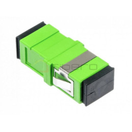 Adapter BKT FO OS1/2, SC/APC, simplex, zielony, bez uszu