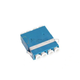 Adapter BKT FO OS1/2, LC/UPC, quad, niebieski, bez uszu
