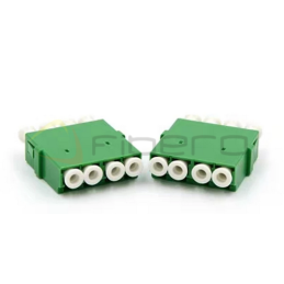Adapter BKT FO OS1/2, LC/APC, quad, zielony, bez uszu