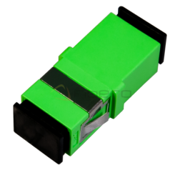 Adapter BKT FO OS1/2, LC/APC, duplex, zielony, bez uszu
