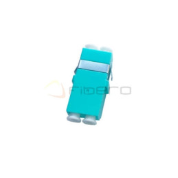 Adapter BKT FO OM3, SC, duplex, turkusowy, bez uszu