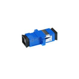 Adapter BKT FO OS1/2, SC/UPC, simplex, niebieski, z uszami