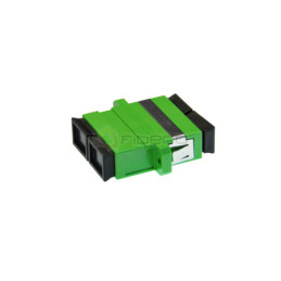 Adapter BKT FO OS1/2, SC/APC, duplex, zielony, bez uszu