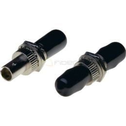 Adapter BKT FO OM, ST, simplex, metalowy, otwór D