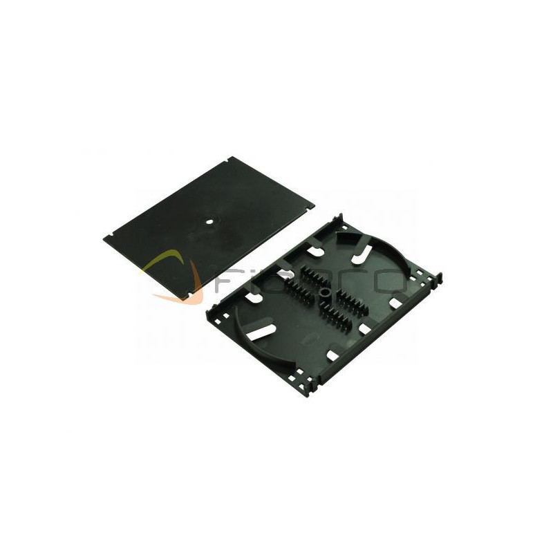 Tacka na spawy światłowodowe BKT 135x100x10mm, 2 uchwyty x12 osłonek Φ2.5mm/