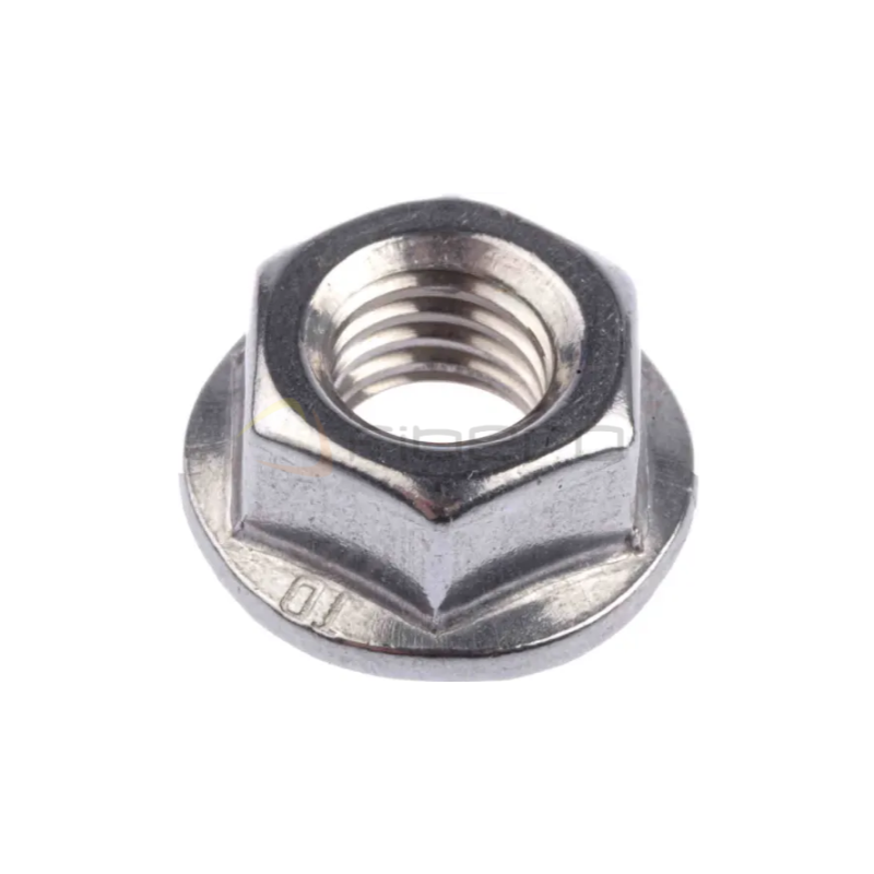 Nakrętka sześciokątna z kołnierzem M3x8x4mm, DIN6953, EN1661 (100szt.)