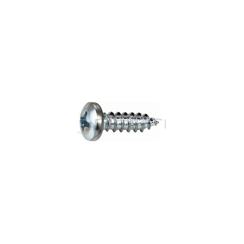 Blachowkręt M2.2x6.5mm z łbem soczewkowym, PH1, ISO7049, DIN7981C (100szt.)