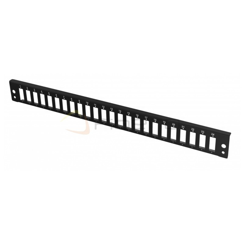 Płyta do bezśrubowego montażu adapterów BKT VENI-2, 1U, 24xSC duplex/LC quad