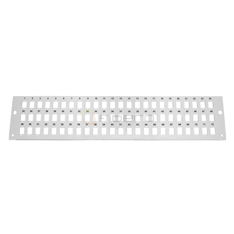 Płyta czołowa BKT VENI-2, 2U, 72xSC simplex/LC duplex (na blachowkręty M2.2),