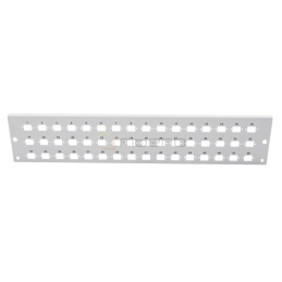 Płyta czołowa BKT VENI-2, 2U, 48xSC duplex/LC quad (na blachowkręty M2.2), cz