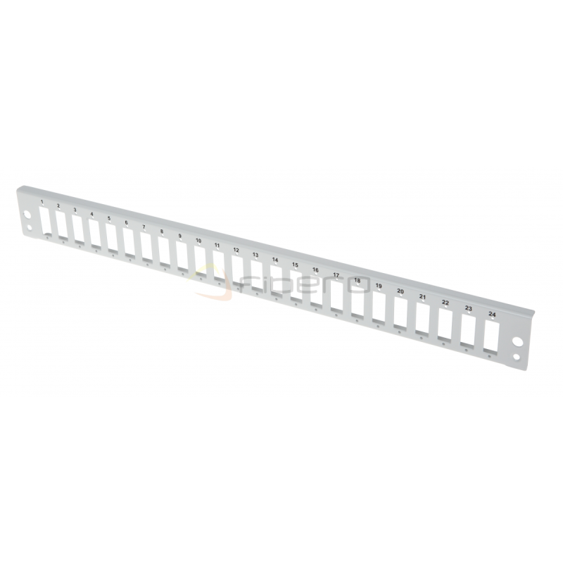 Płyta czołowa BKT VENI-2, 1U, 24xSC duplex/LC quad (na blachowkręty M2.2), cz