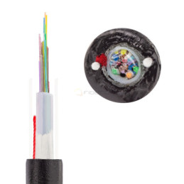 Kabel FO DRAKA U-DQ(ZN)BH FireBur® 24G 50/125 OM3 (MAX CAP 300) LSOH 2000N Klasa Eca E14