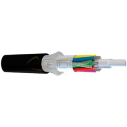 Kabel FO BKT A-DQ(ZN)B2Y 12E 9/125 3000N Klasa Fca AE08a