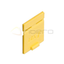 Przesłona przeciwkurzowa portu BKT RJ45 - żółta (50szt.)