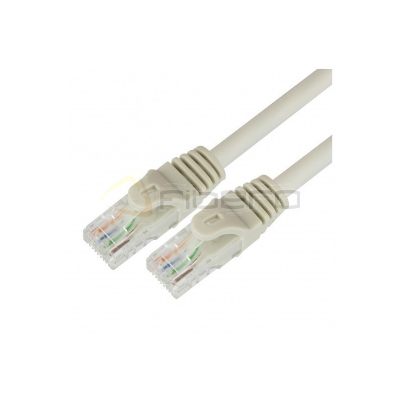 Patchcord BKT RJ45 kat.6 U/FTP LSHF, wtyk BKT zaciskany, szary 1m