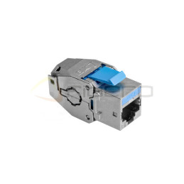 Moduł BKT RJ45 kat.6, ekranowany, keystone, beznarzędziowy