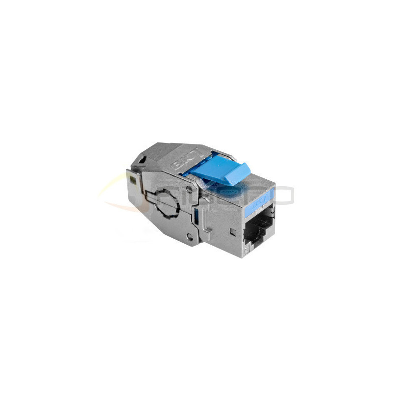 Moduł BKT RJ45 kat.6, ekranowany, keystone, beznarzędziowy