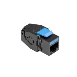 Moduł BKT RJ45 kat.6A, nieekranowany, keystone, beznarzędziowy