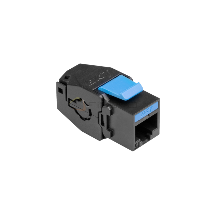 Moduł BKT RJ45 kat.6A, nieekranowany, keystone, beznarzędziowy