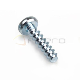 Wkręt do tworzyw M2.5x6mm z łbem soczewkowym, PH1, WN1412, ISO4042 (100szt.)