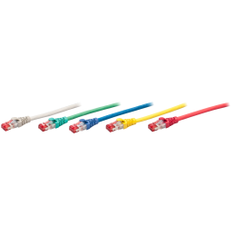 Patchcord BKT RJ45, kat.6A, S/FTP, LSHF, wtyk BKT zaciskany, szary, 2m