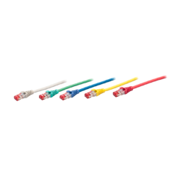 Patchcord BKT RJ45, kat.6A, U/UTP, LSHF, wtyk BKT zaciskany, żółty, 3m