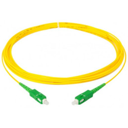 Patchcord BKT FO Standard, OS2 G.657.B3, simplex, SC/APC-SC/APC, Φ3.0mm, biały