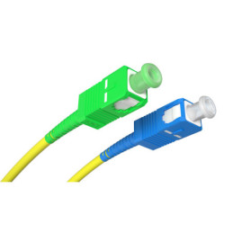 Patchcord BKT FO Standard, OS2 G.652.D, duplex, SC/UPC-SC/APC, 2m