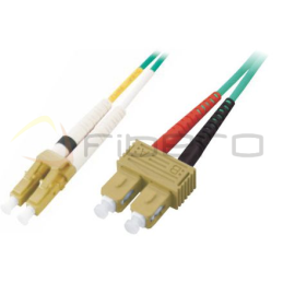 Patchcord BKT FO Standard, OM4, duplex, SC/PC-SC/PC, 2m