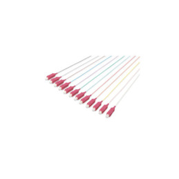 Pigtail BKT FO Standard, OM4, SC/PC, 2m, luźna osłona, kolorowe (opakowanie 12