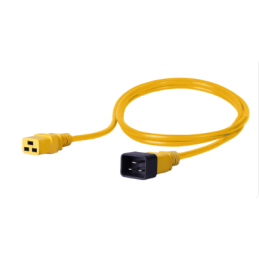Kabel zasilający BKT - gniazdo IEC 320 C19 16A, wtyk IEC 320 C20 16A, 3 x 1,5 m