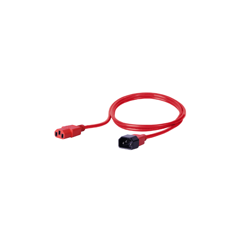 Kabel zasilający BKT - gniazdo IEC 320 C19 16A, wtyk IEC 320 C20 16A, 3 x 1,5 m