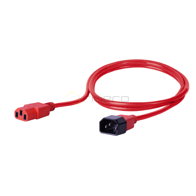 Kabel zasilający BKT - gniazdo IEC 320 C19 16A, wtyk IEC 320 C20 16A, 3 x 1,5 m