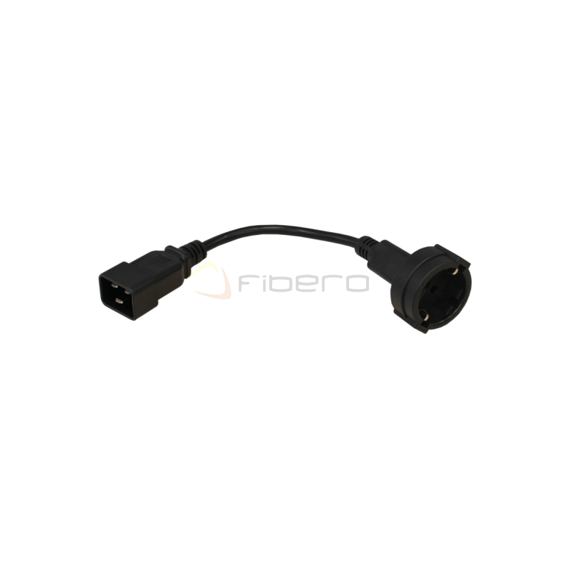 Kabel zasilajacy/adapter BKT - gniazdo DIN 49440(Schuko) 16A, wtyk IEC 320 C20 1