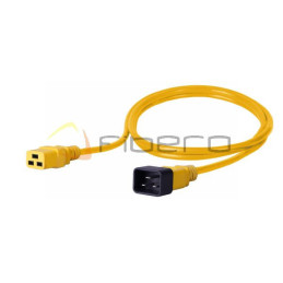 Kabel zasilający BKT - gniazdo IEC 320 C19 16A, wtyk IEC 320 C20 16A, 3 x 1,5 m
