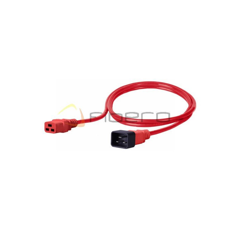 Kabel zasilający BKT - gniazdo IEC 320 C19 16A, wtyk IEC 320 C20 16A, 3 x 1,5 m