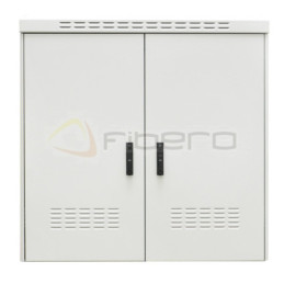 Szafa zewnętrzna BKT AluCab2 19” 30U 1200/450/1555 (szer/gł/wys) IP55 RAL7035 (aluminiowa, dwupłaszczowa, dwukomorowa, dwud