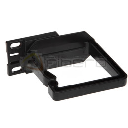 Uchwyt kablowy BKT plastikowy o podwyższonej elastyczności 80x80mm RAL 9005 czarny 1U