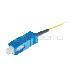 Pigtail BKT Standard OS2 G.652.D SC/UPC 2m, luźna osłona, żółty