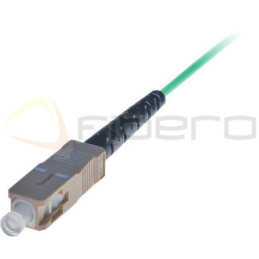 Pigtail BKT Standard OM3 SC/PC 2m, luźna osłona, turkusowy
