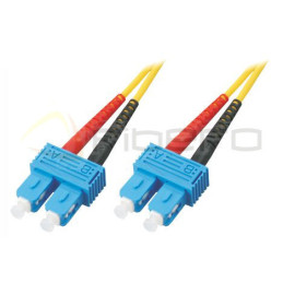 Patchcord BKT Standard OS2 G.652.D duplex SC/UPC-SC/UPC 1m