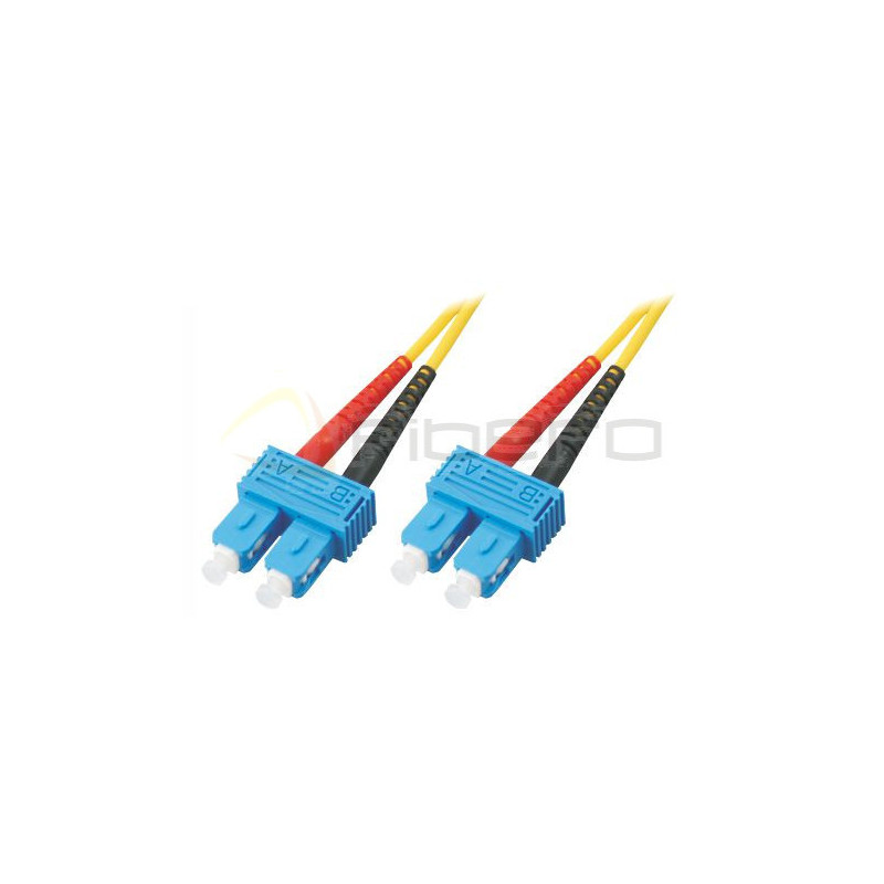 Patchcord BKT Standard OS2 G.652.D duplex SC/UPC-SC/UPC 1m