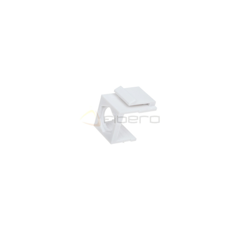 Insert BKT - pod złącze F, RCA do paneli krosujących 19" modularnych, biały