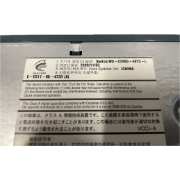 Cisco WS-C2960-48TC-L