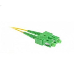 Patchcord BKT FO Standard, OS2 G.657.A1, duplex, SC/APC-SC/APC, 2m