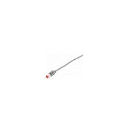 Patchcord BKT RJ45, kat.6A, S/FTP, LSHF, wtyk BKT zaciskany, szary, 0.5m