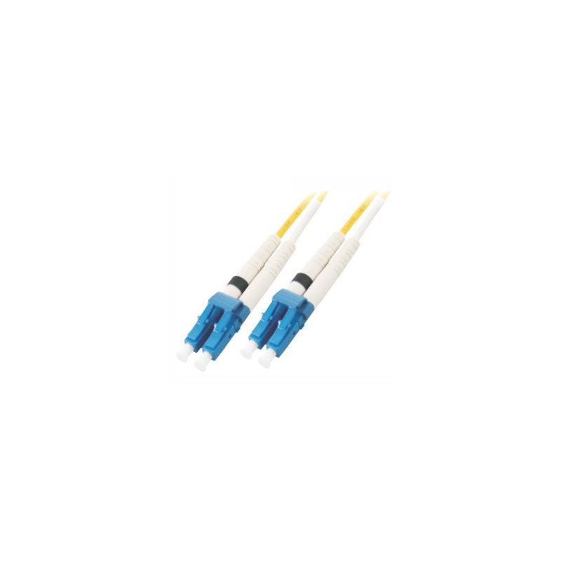 Patchcord BKT FO Standard, OS2 G.652.D, duplex, LC/UPC-LC/UPC, 3m
