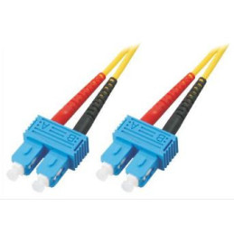 Patchcord BKT FO Standard, OS2 G.652.D, duplex, SC/UPC-SC/UPC, 2m