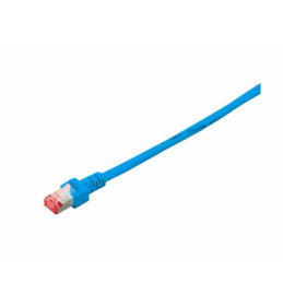 Patchcord BKT RJ45, kat.6, SF/UTP, LSOH, wtyk zalewany, niebieski, 1m