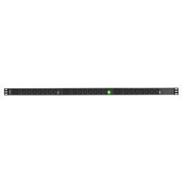 Listwa zasilająca BKT pionowa trójfazowa 21xIEC320 C13 + 3xIEC320 C19, wtyk IEC 60309 32A/400V, 3 x kontrolka LED, dł.listwy